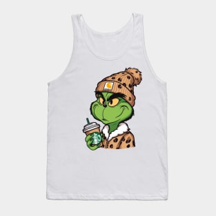 Grinch Starbies Him Tank Top